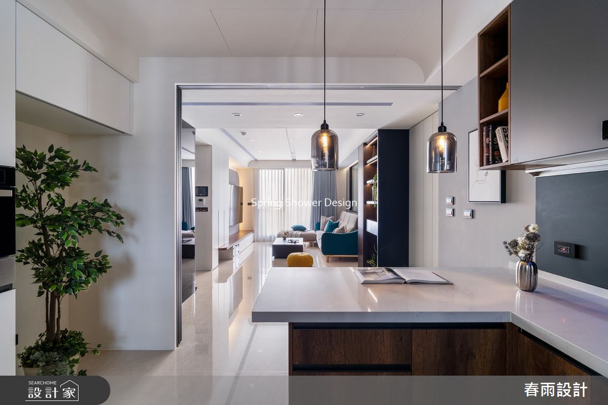 新成屋(5年以下)＿混搭風客廳餐廳廚房案例圖片＿春雨設計＿春雨_178 奇幻莊園之20