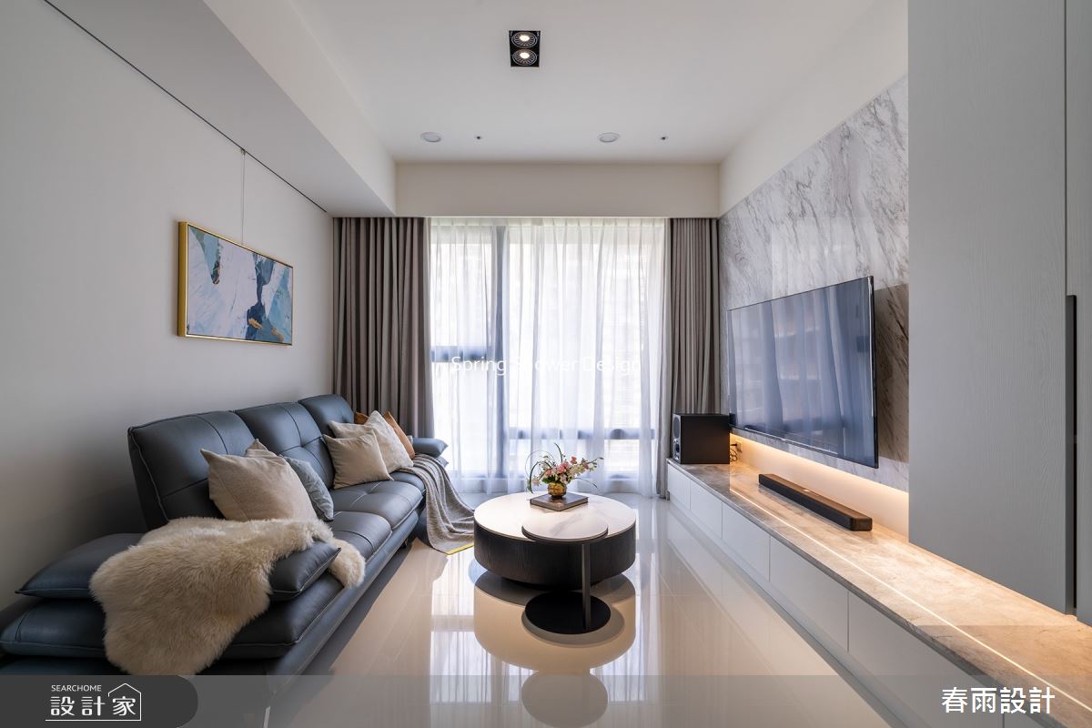 新成屋(5年以下)＿現代風客廳案例圖片＿春雨設計＿春雨_179 國泰豐格之5