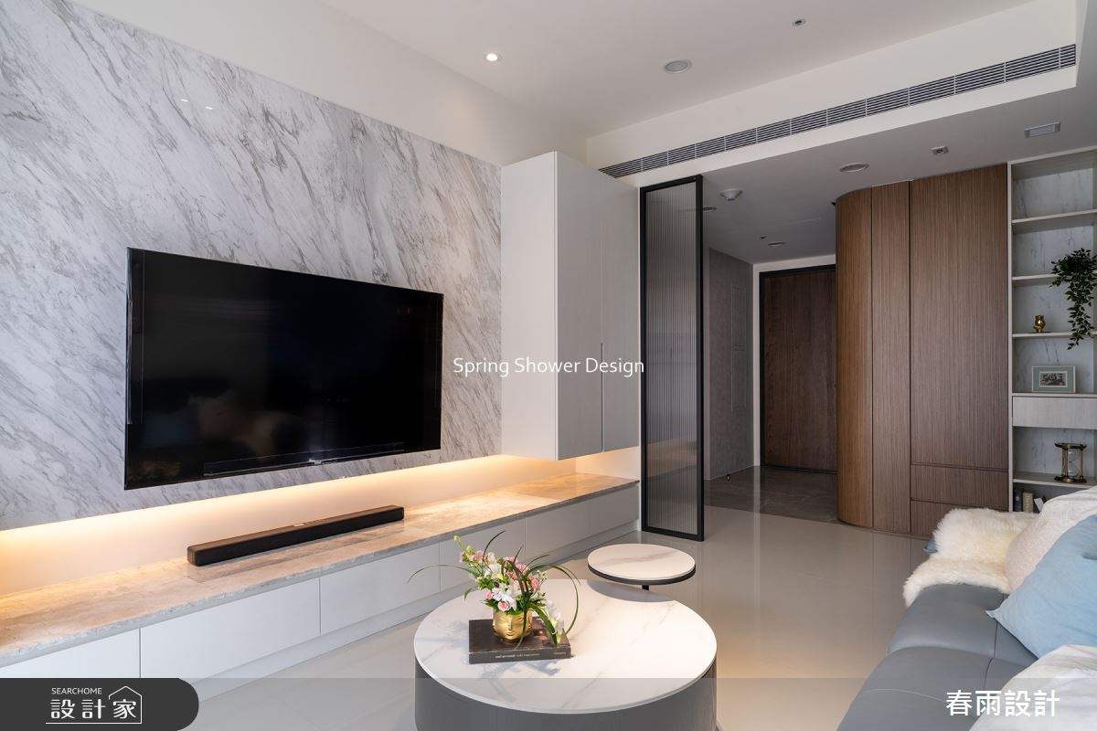 新成屋(5年以下)＿現代風玄關客廳案例圖片＿春雨設計＿春雨_179 國泰豐格之9