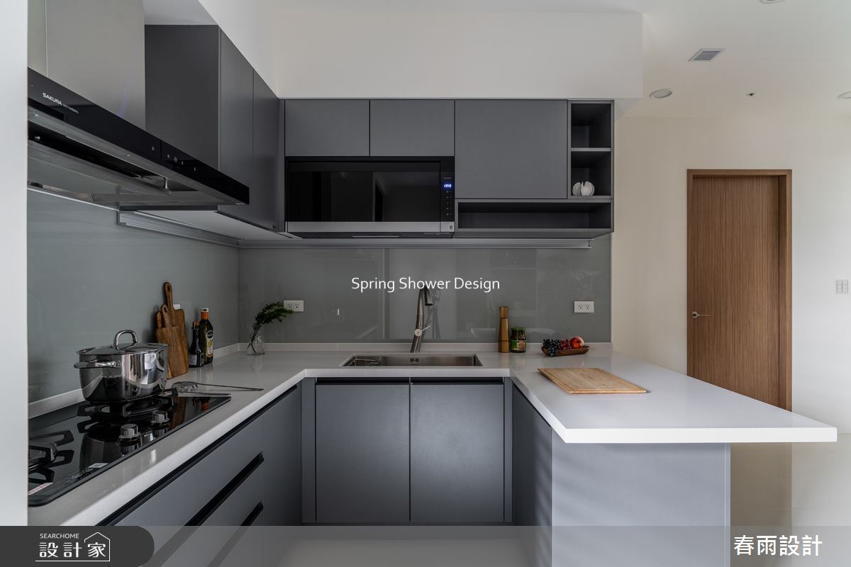 新成屋(5年以下)＿現代風廚房案例圖片＿春雨設計＿春雨_179 國泰豐格之19