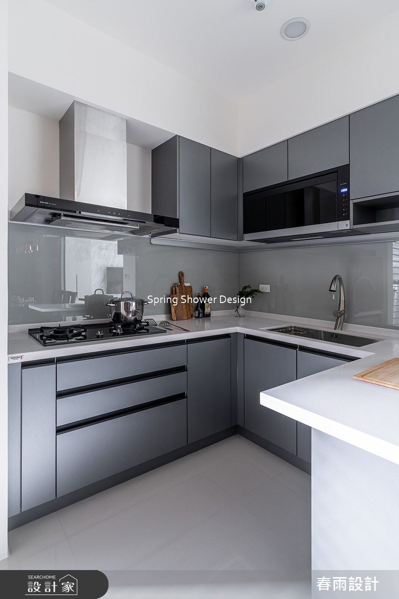 新成屋(5年以下)＿現代風廚房案例圖片＿春雨設計＿春雨_179 國泰豐格之20