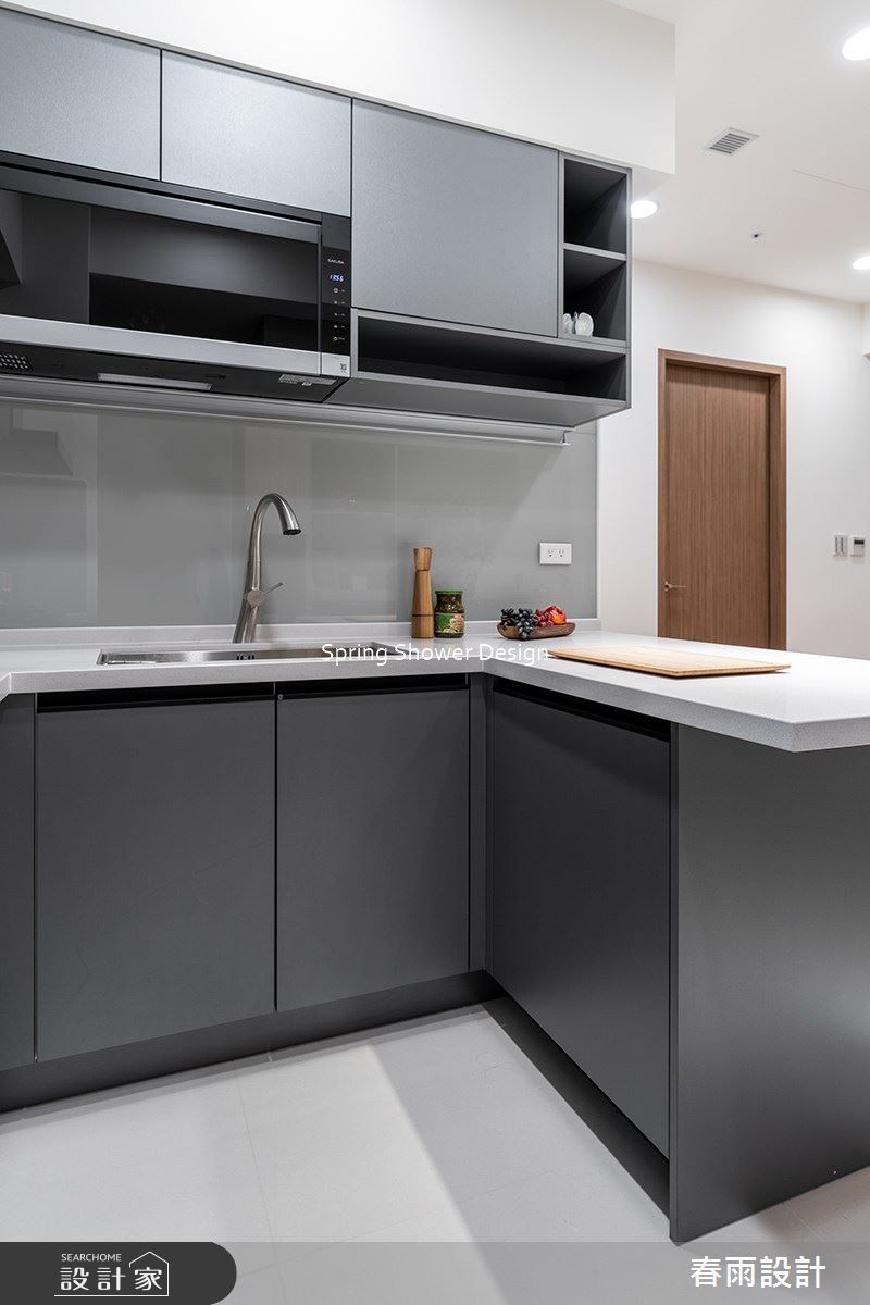 新成屋(5年以下)＿現代風廚房案例圖片＿春雨設計＿春雨_179 國泰豐格之21