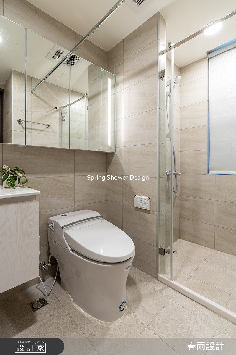新成屋(5年以下)＿現代風浴室案例圖片＿春雨設計＿春雨_179 國泰豐格之23
