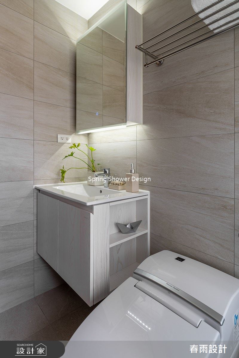 新成屋(5年以下)＿現代風浴室案例圖片＿春雨設計＿春雨_179 國泰豐格之30