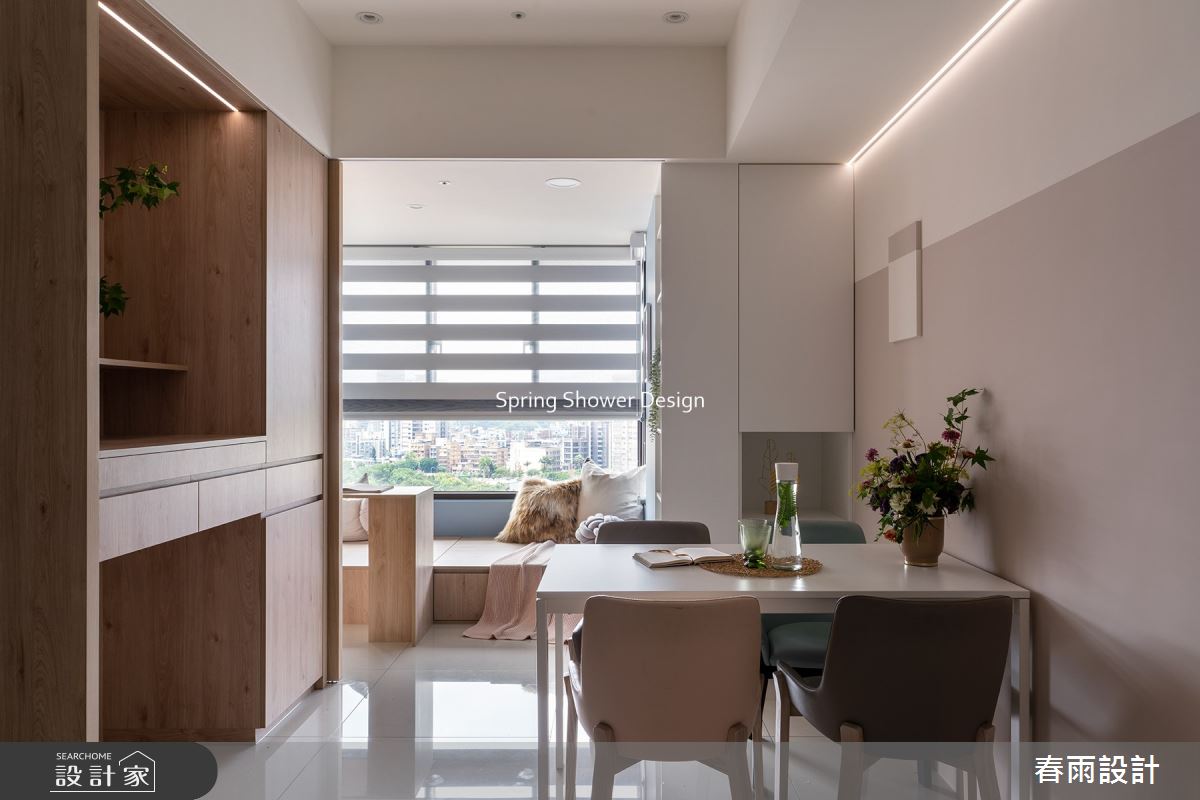 新成屋(5年以下)＿北歐風餐廳臥榻案例圖片＿春雨設計＿春雨_180 筑丰陽陽之13