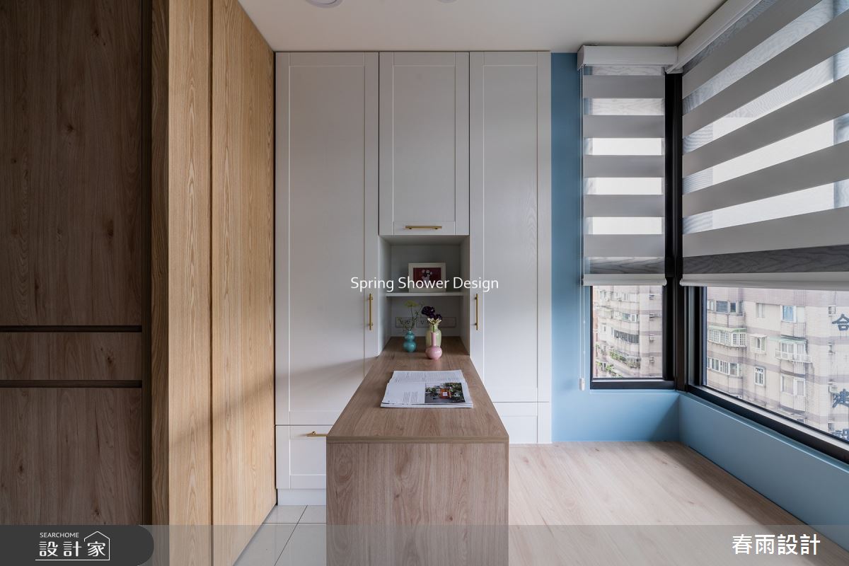 新成屋(5年以下)＿北歐風書房工作區臥榻案例圖片＿春雨設計＿春雨_180 筑丰陽陽之18