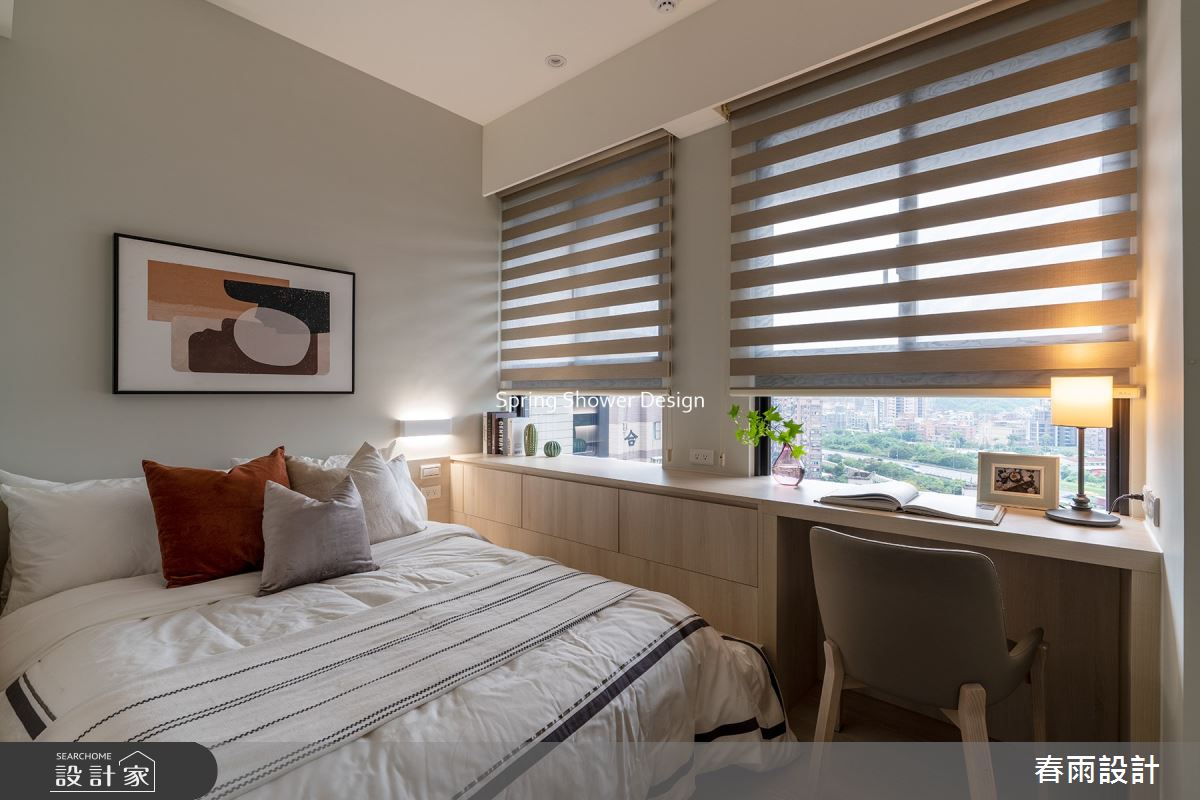 新成屋(5年以下)＿北歐風臥室案例圖片＿春雨設計＿春雨_180 筑丰陽陽之29