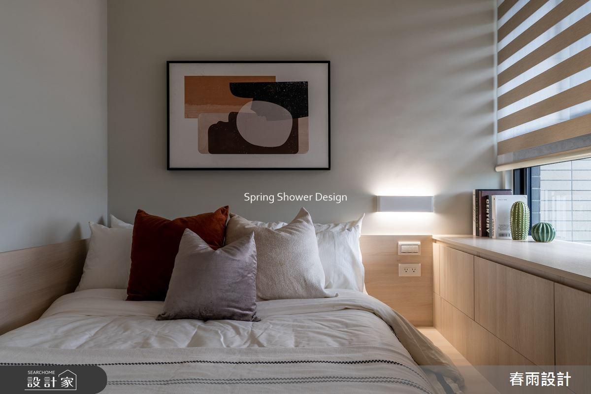 新成屋(5年以下)＿北歐風臥室案例圖片＿春雨設計＿春雨_180 筑丰陽陽之30