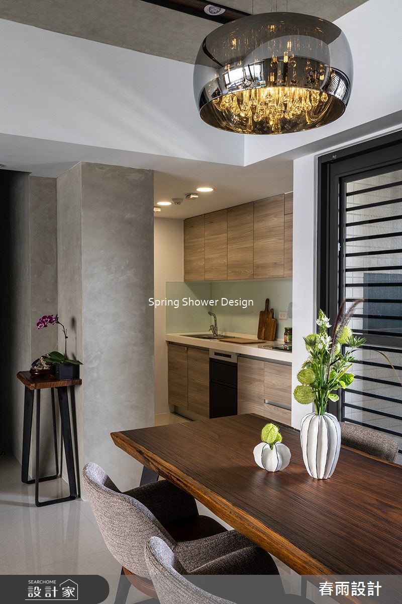 新成屋(5年以下)＿混搭風餐廳廚房案例圖片＿春雨設計＿春雨_181 台中寬埕埕和花園之12