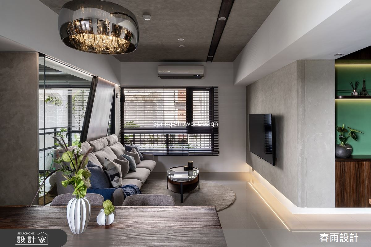 新成屋(5年以下)＿混搭風客廳餐廳案例圖片＿春雨設計＿春雨_181 台中寬埕埕和花園之13