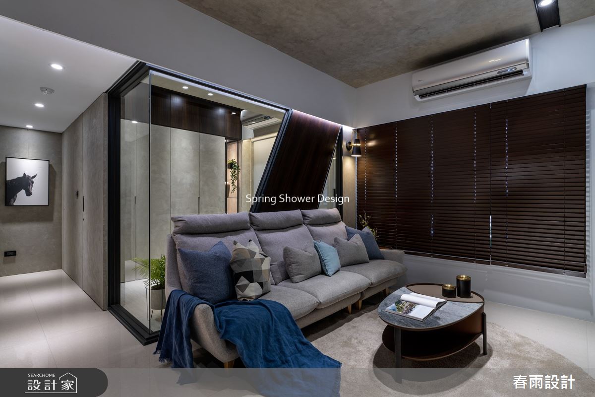 新成屋(5年以下)＿混搭風客廳案例圖片＿春雨設計＿春雨_181 台中寬埕埕和花園之17