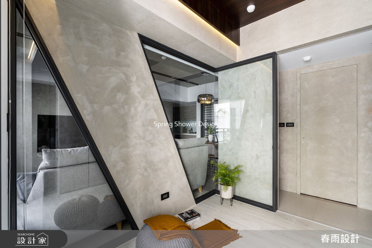 新成屋(5年以下)＿混搭風多功能室案例圖片＿春雨設計＿春雨_181 台中寬埕埕和花園之18