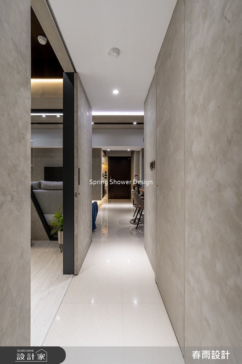 新成屋(5年以下)＿混搭風走廊案例圖片＿春雨設計＿春雨_181 台中寬埕埕和花園之23