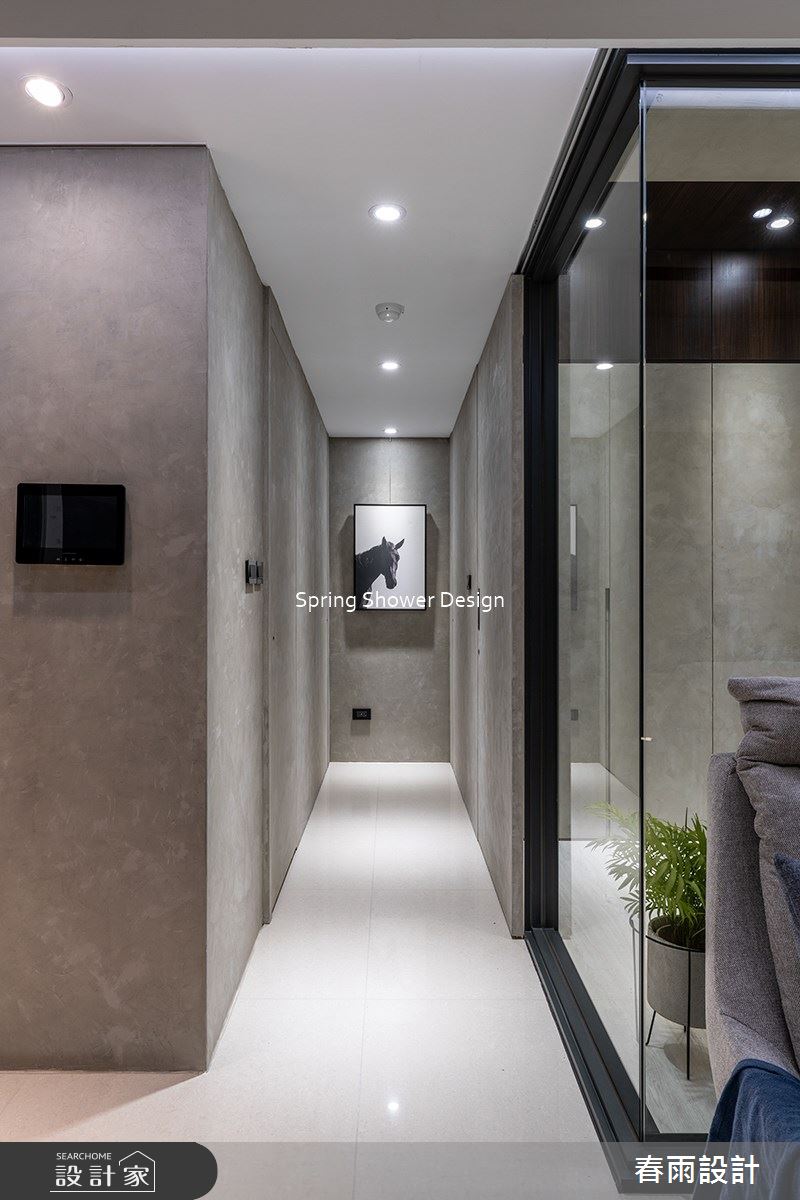 新成屋(5年以下)＿混搭風走廊案例圖片＿春雨設計＿春雨_181 台中寬埕埕和花園之24