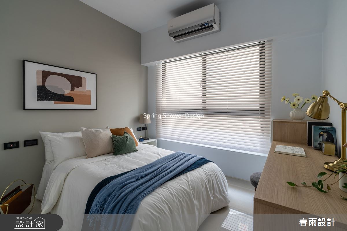 新成屋(5年以下)＿混搭風臥室案例圖片＿春雨設計＿春雨_181 台中寬埕埕和花園之25