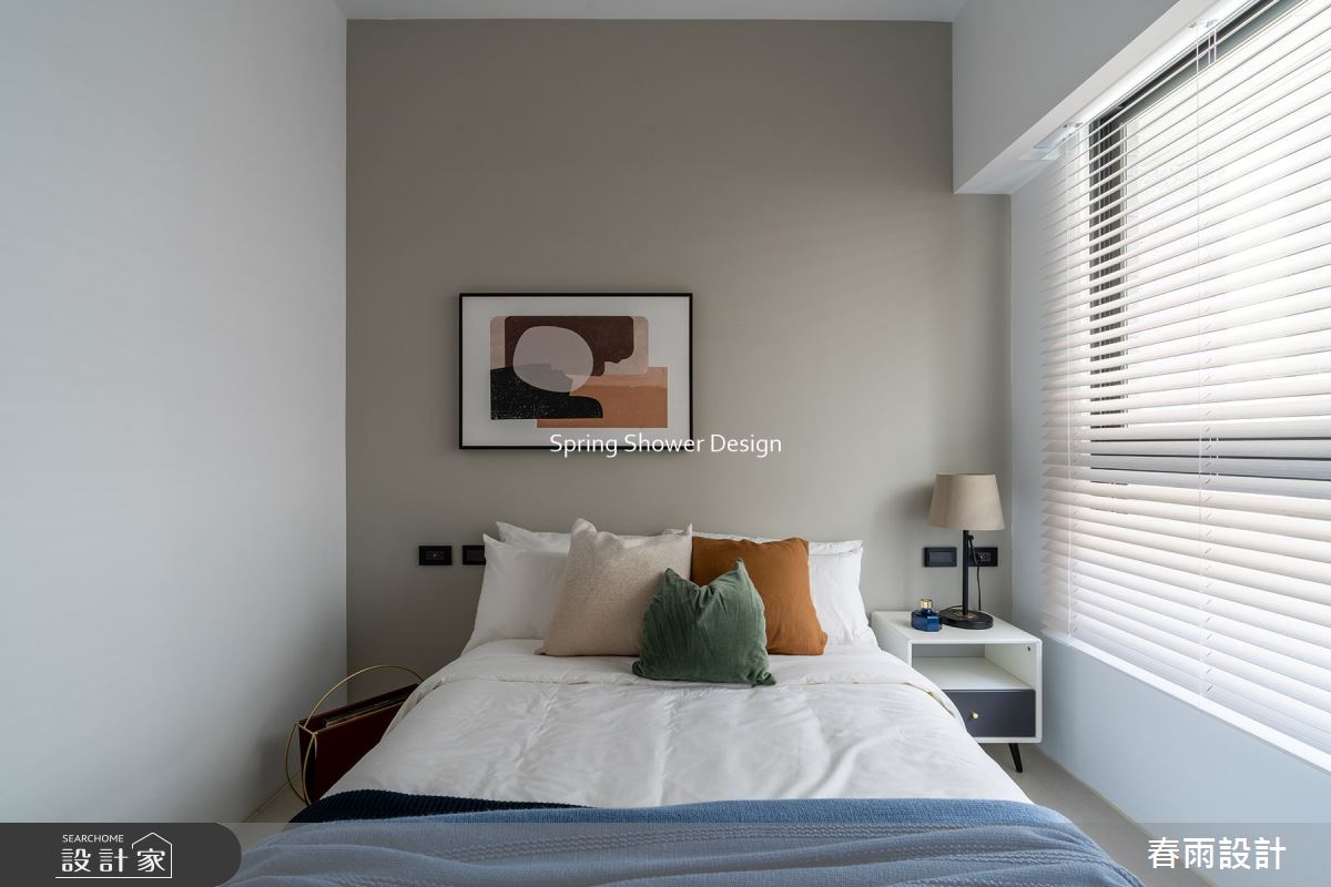 新成屋(5年以下)＿混搭風臥室案例圖片＿春雨設計＿春雨_181 台中寬埕埕和花園之26