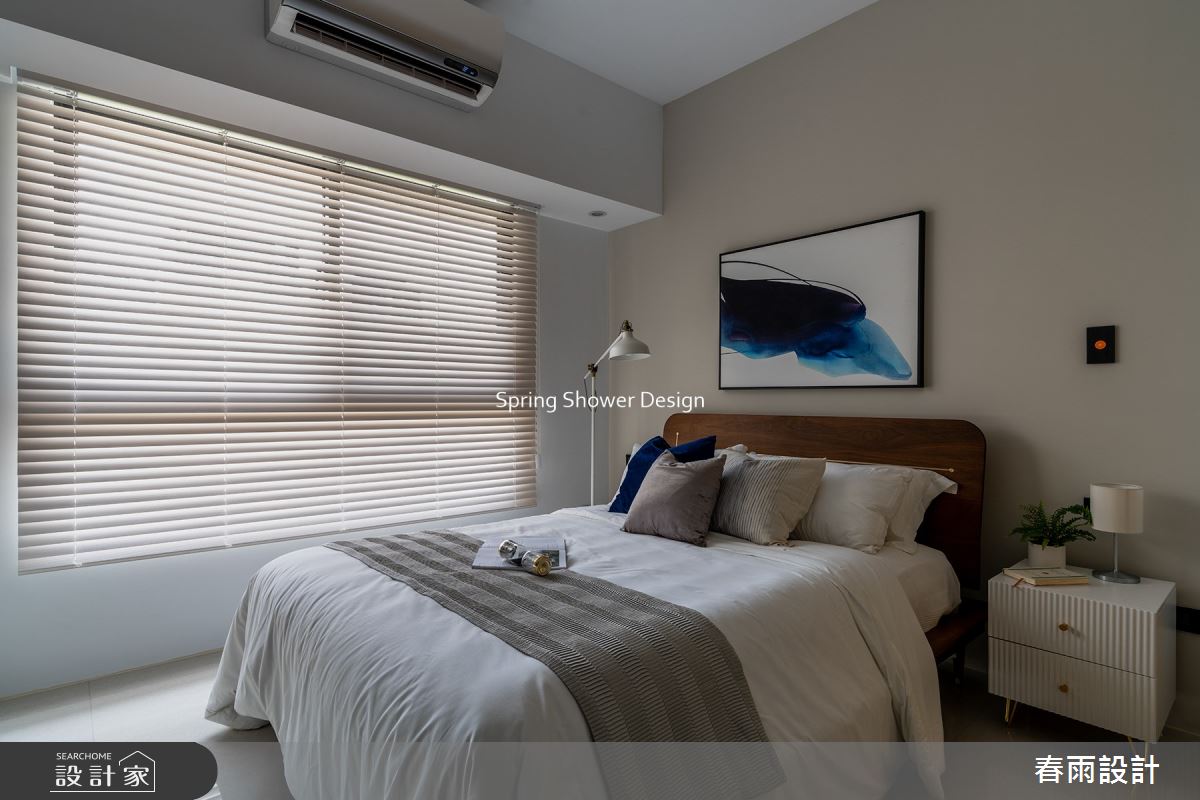 新成屋(5年以下)＿混搭風臥室案例圖片＿春雨設計＿春雨_181 台中寬埕埕和花園之28