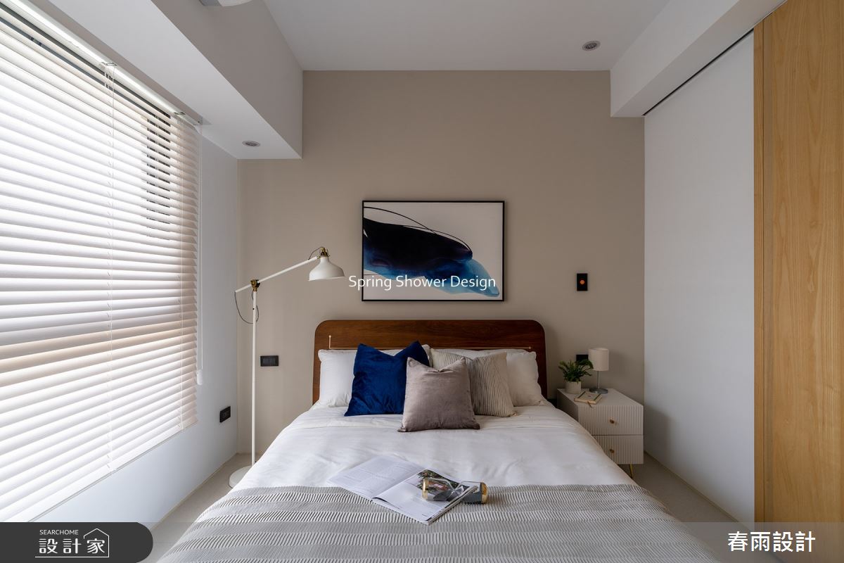 新成屋(5年以下)＿混搭風臥室案例圖片＿春雨設計＿春雨_181 台中寬埕埕和花園之29