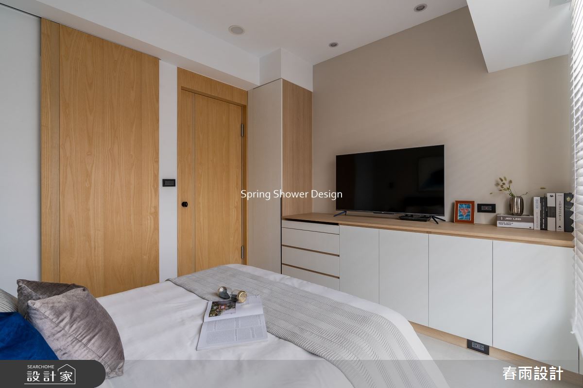 新成屋(5年以下)＿混搭風臥室案例圖片＿春雨設計＿春雨_181 台中寬埕埕和花園之30