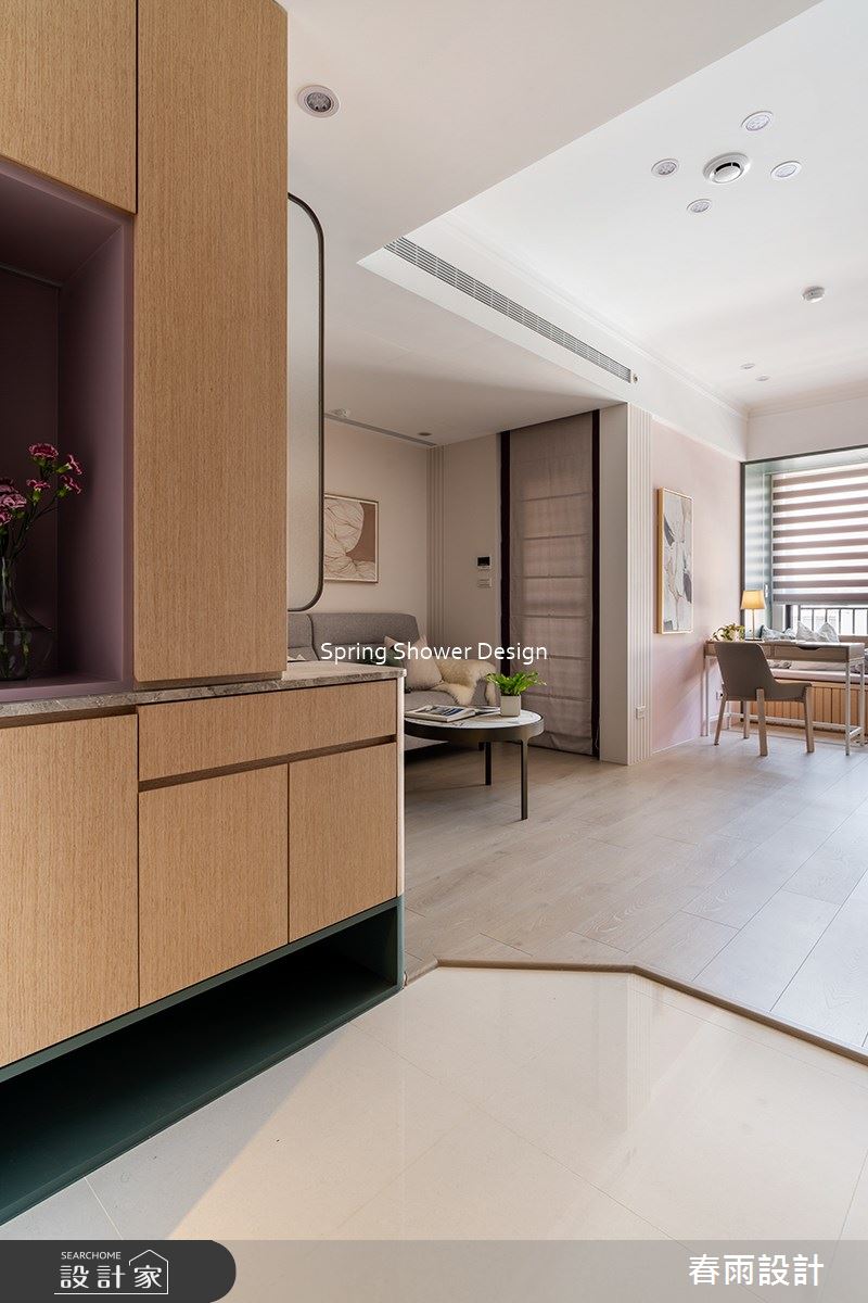 新成屋(5年以下)＿混搭風玄關客廳案例圖片＿春雨設計＿春雨_182 台中My雋之1