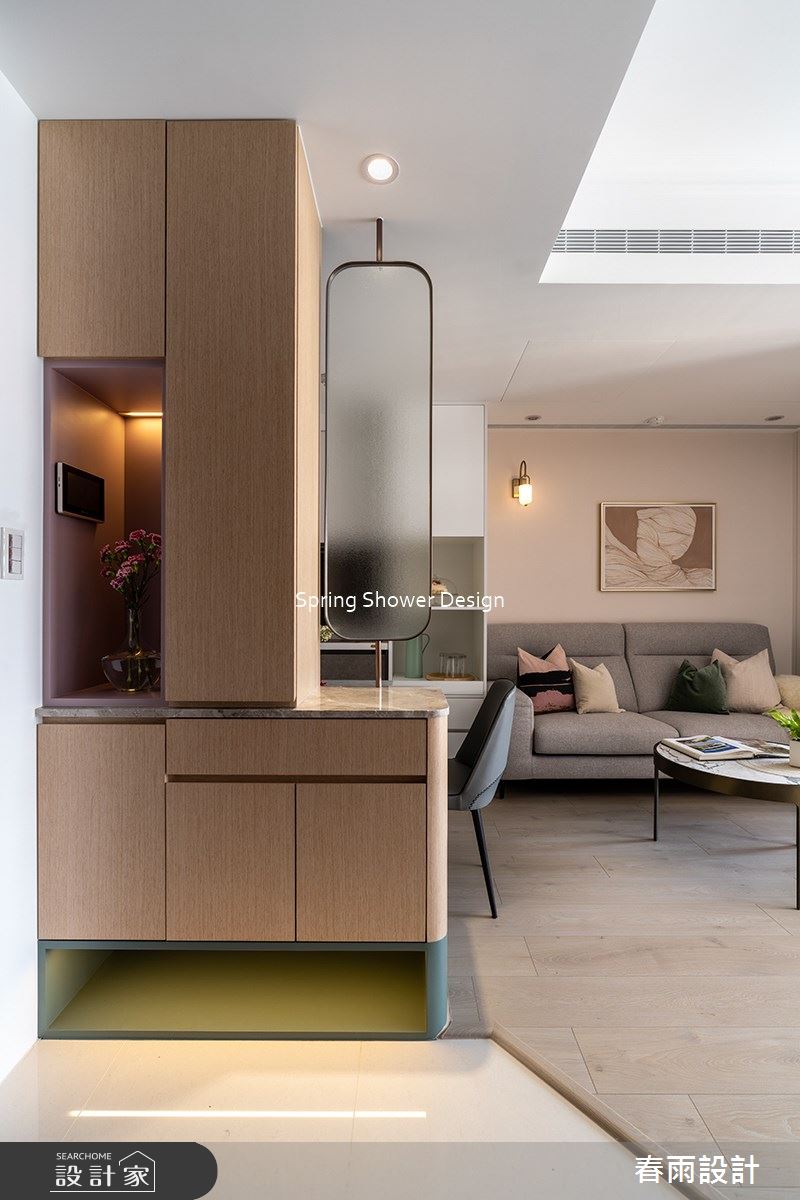 新成屋(5年以下)＿混搭風玄關客廳案例圖片＿春雨設計＿春雨_182 台中My雋之2