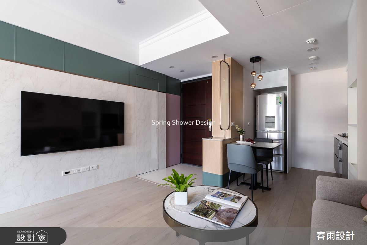 新成屋(5年以下)＿混搭風玄關客廳餐廳案例圖片＿春雨設計＿春雨_182 台中My雋之12