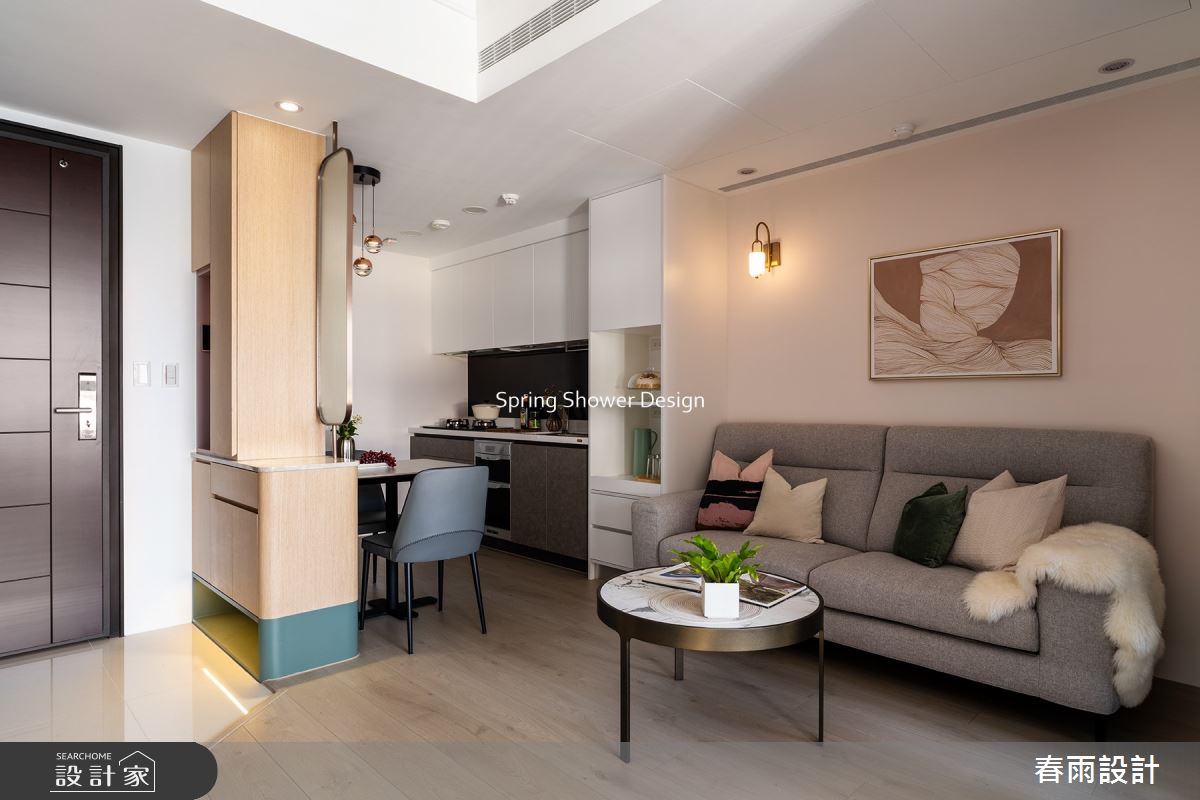 新成屋(5年以下)＿混搭風玄關客廳餐廳廚房案例圖片＿春雨設計＿春雨_182 台中My雋之15