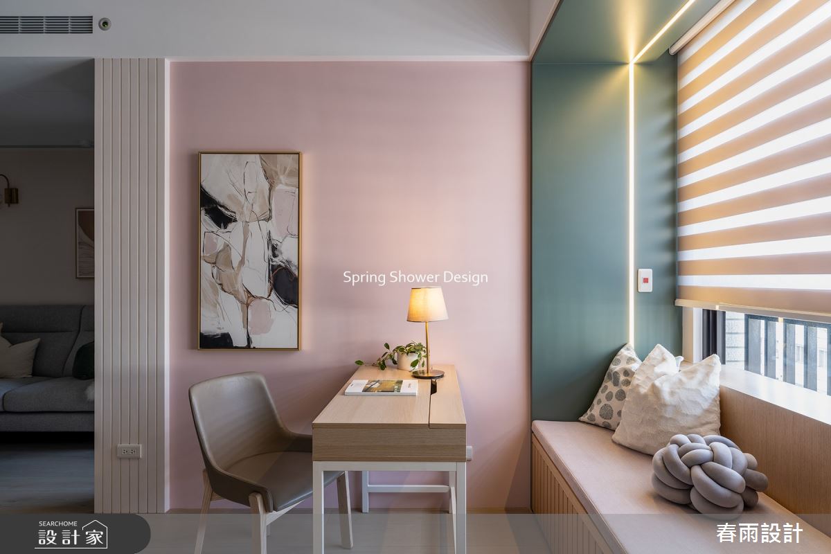 新成屋(5年以下)＿混搭風書房臥榻案例圖片＿春雨設計＿春雨_182 台中My雋之17