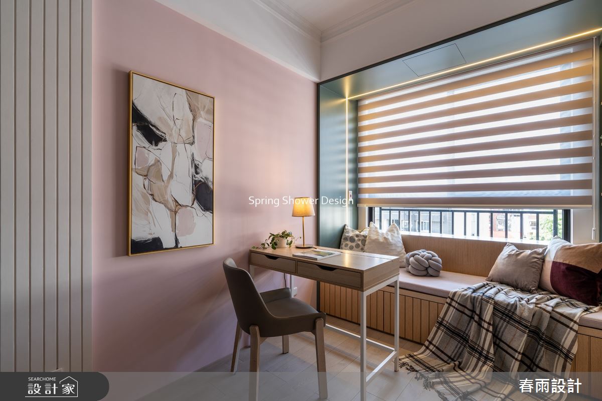 新成屋(5年以下)＿混搭風書房臥榻案例圖片＿春雨設計＿春雨_182 台中My雋之18