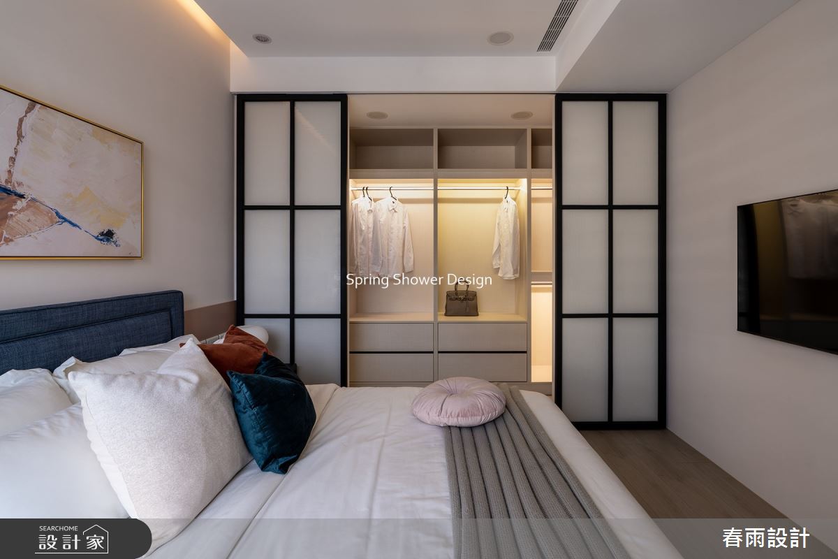 新成屋(5年以下)＿混搭風臥室更衣間案例圖片＿春雨設計＿春雨_182 台中My雋之27
