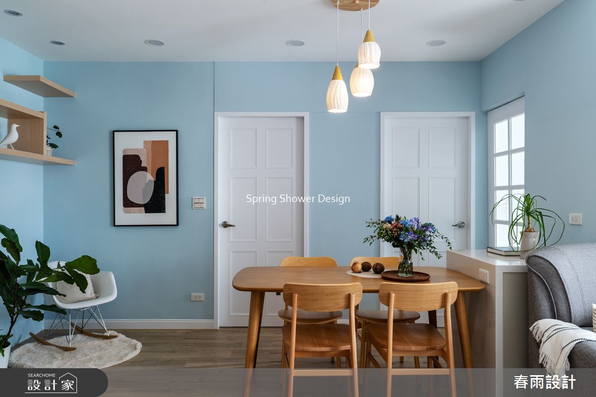 中古屋(5~15年)＿美式風餐廳案例圖片＿春雨設計＿春雨_183 永福路之10