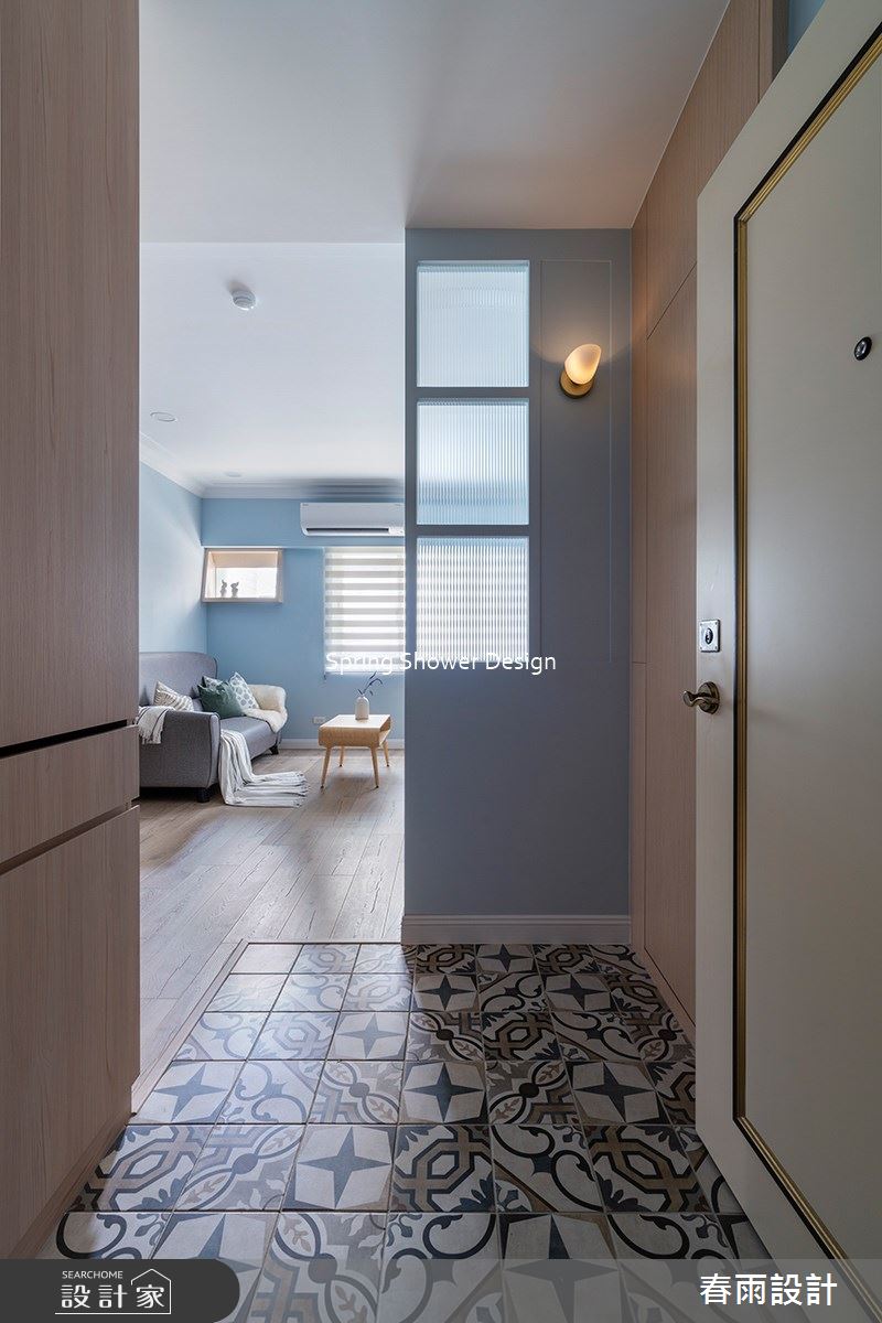 中古屋(5~15年)＿美式風玄關案例圖片＿春雨設計＿春雨_183 永福路之2