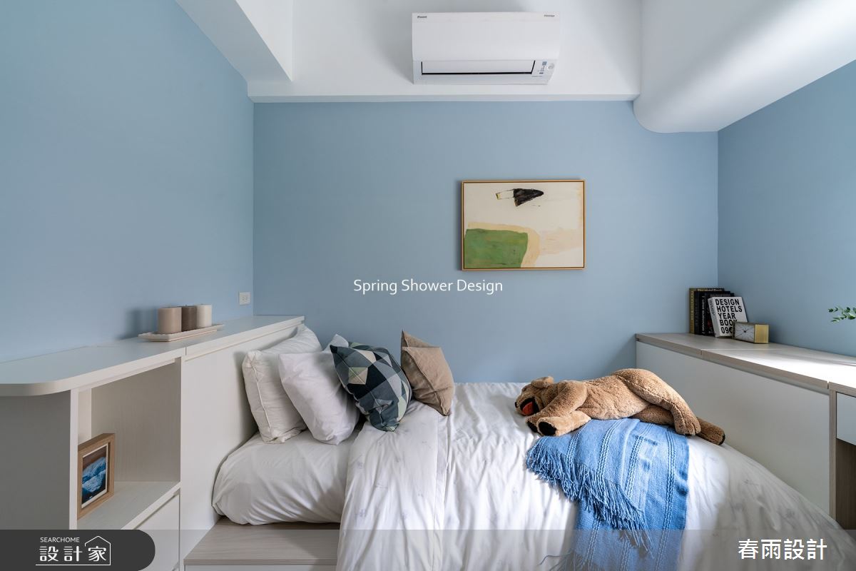 中古屋(5~15年)＿美式風臥室案例圖片＿春雨設計＿春雨_183 永福路之22