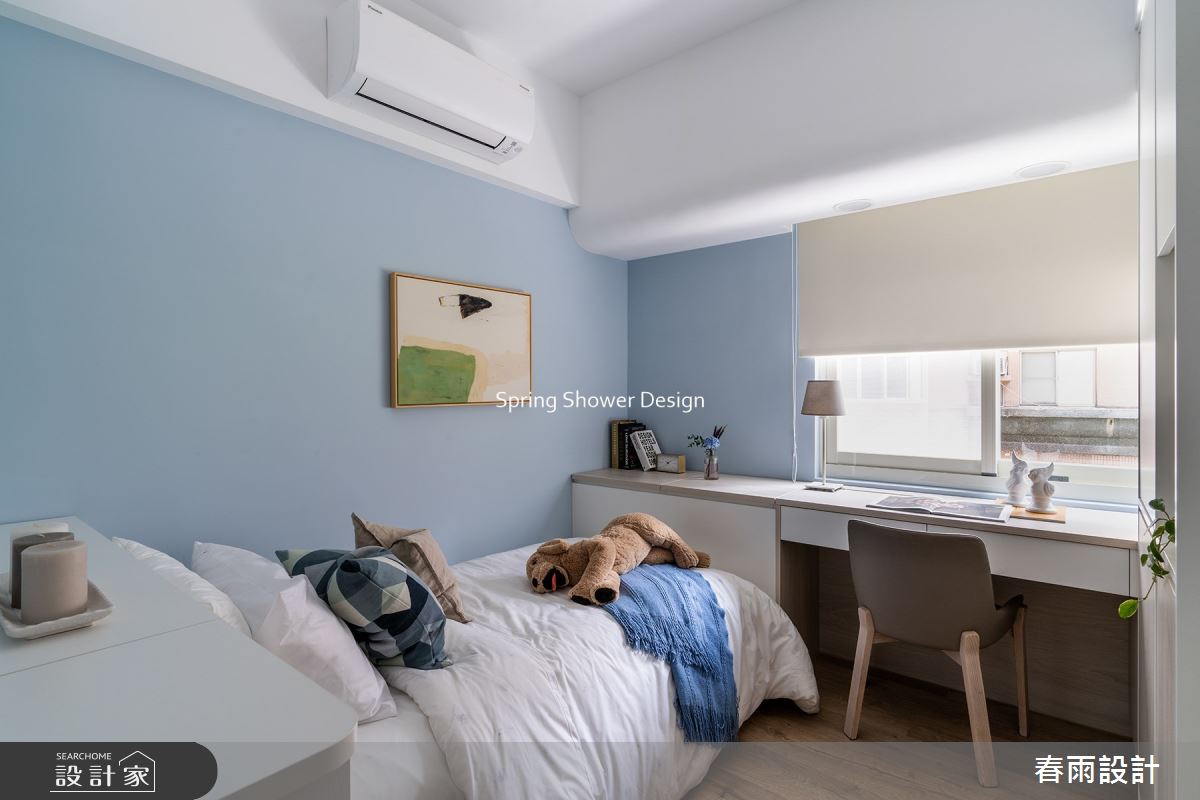 中古屋(5~15年)＿美式風臥室案例圖片＿春雨設計＿春雨_183 永福路之23