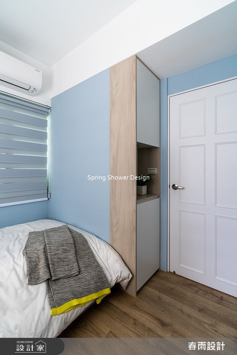 中古屋(5~15年)＿美式風臥室案例圖片＿春雨設計＿春雨_183 永福路之28