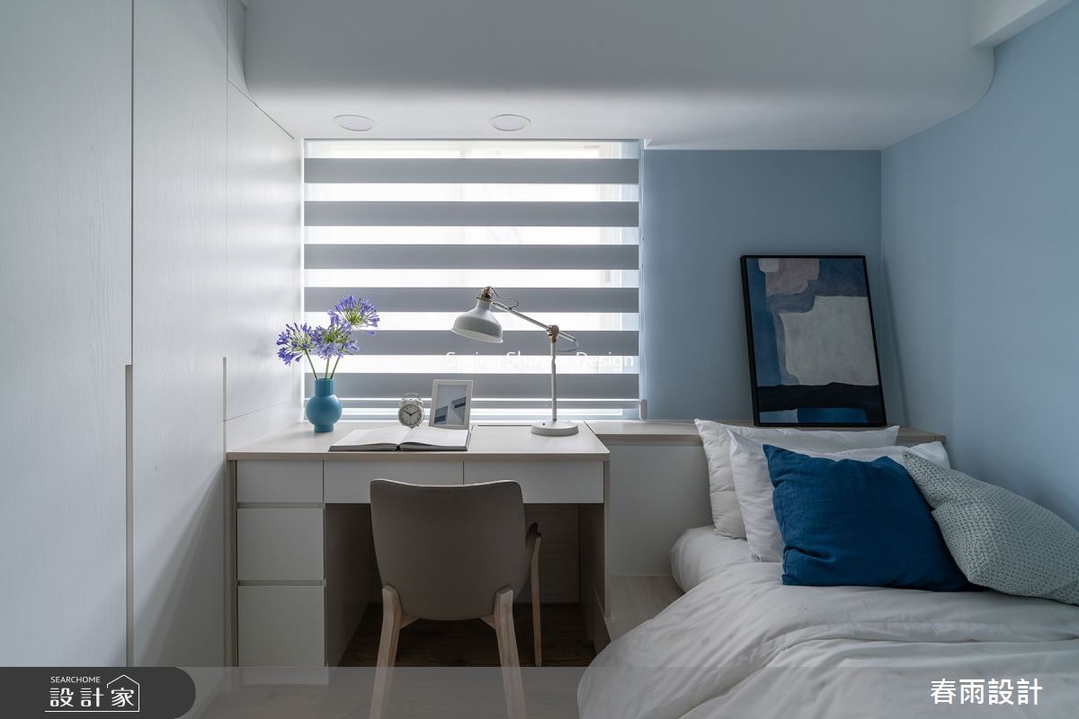 中古屋(5~15年)＿美式風臥室案例圖片＿春雨設計＿春雨_183 永福路之27