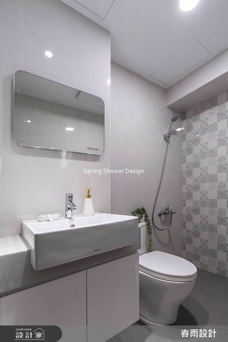 中古屋(5~15年)＿美式風浴室案例圖片＿春雨設計＿春雨_183 永福路之31