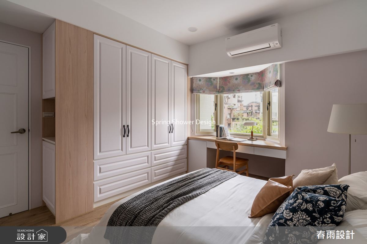 中古屋(5~15年)＿美式風臥室案例圖片＿春雨設計＿春雨_183 永福路之20