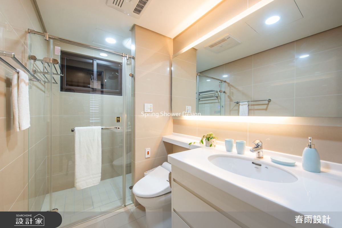 新成屋(5年以下)＿現代風浴室案例圖片＿春雨設計＿春雨_184 冠德天驕之30