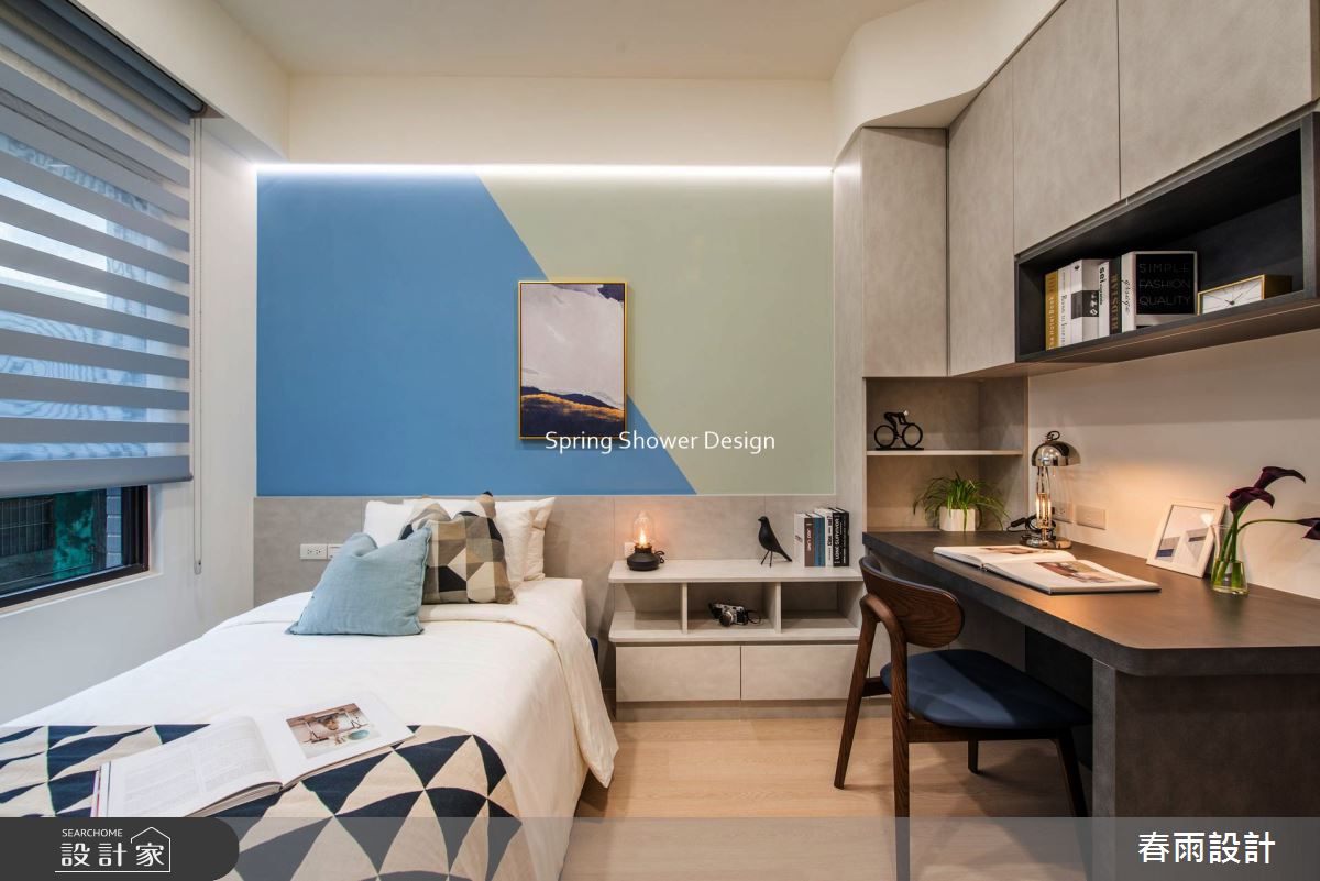 新成屋(5年以下)＿現代風臥室案例圖片＿春雨設計＿春雨_184 冠德天驕之25