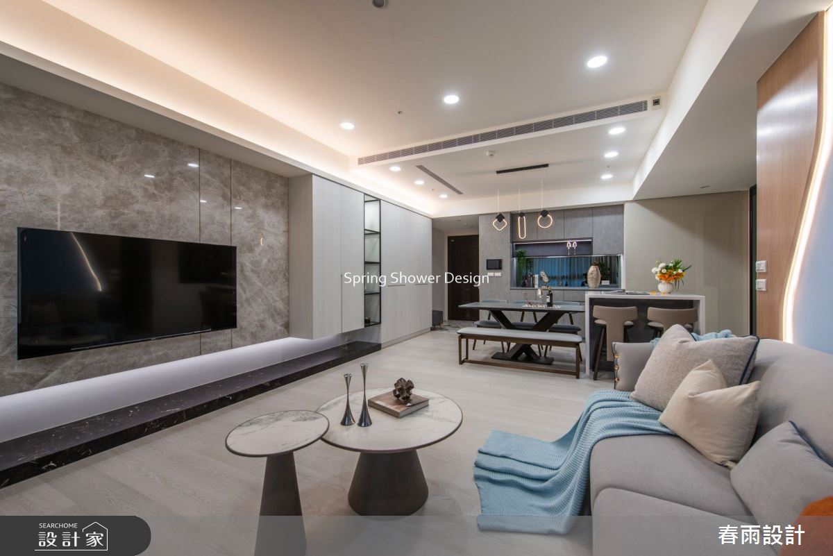 新成屋(5年以下)＿現代風客廳餐廳案例圖片＿春雨設計＿春雨_184 冠德天驕之8
