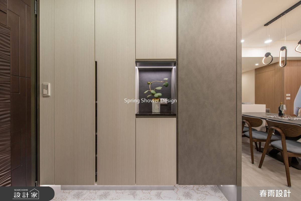 新成屋(5年以下)＿現代風玄關案例圖片＿春雨設計＿春雨_184 冠德天驕之2