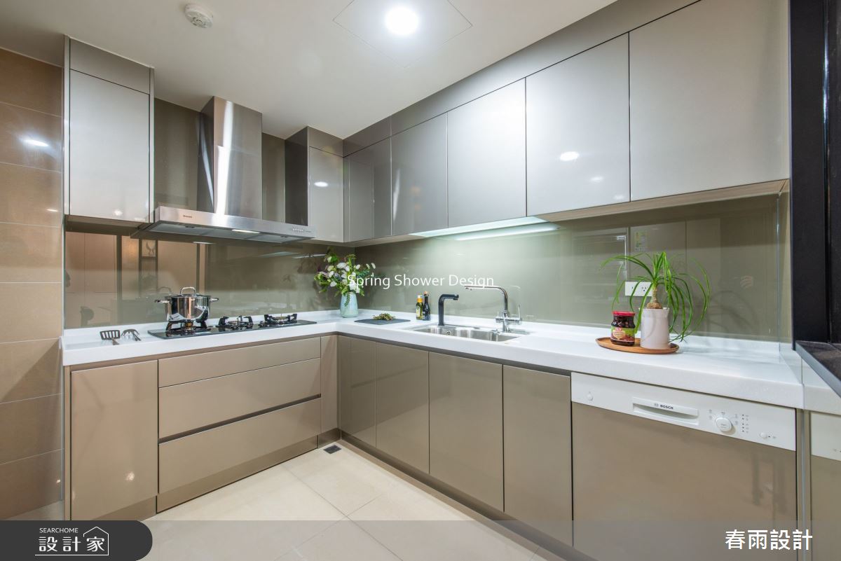 新成屋(5年以下)＿現代風廚房案例圖片＿春雨設計＿春雨_184 冠德天驕之14
