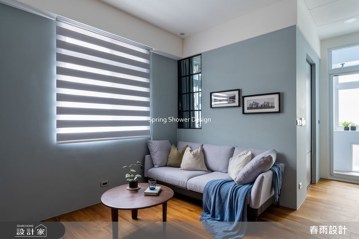 老屋(16~30年)＿現代風客廳案例圖片＿春雨設計＿春雨_185 縣府LV之5