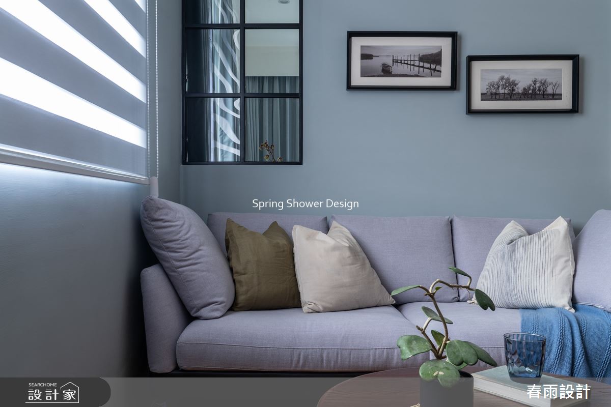 老屋(16~30年)＿現代風客廳案例圖片＿春雨設計＿春雨_185 縣府LV之10