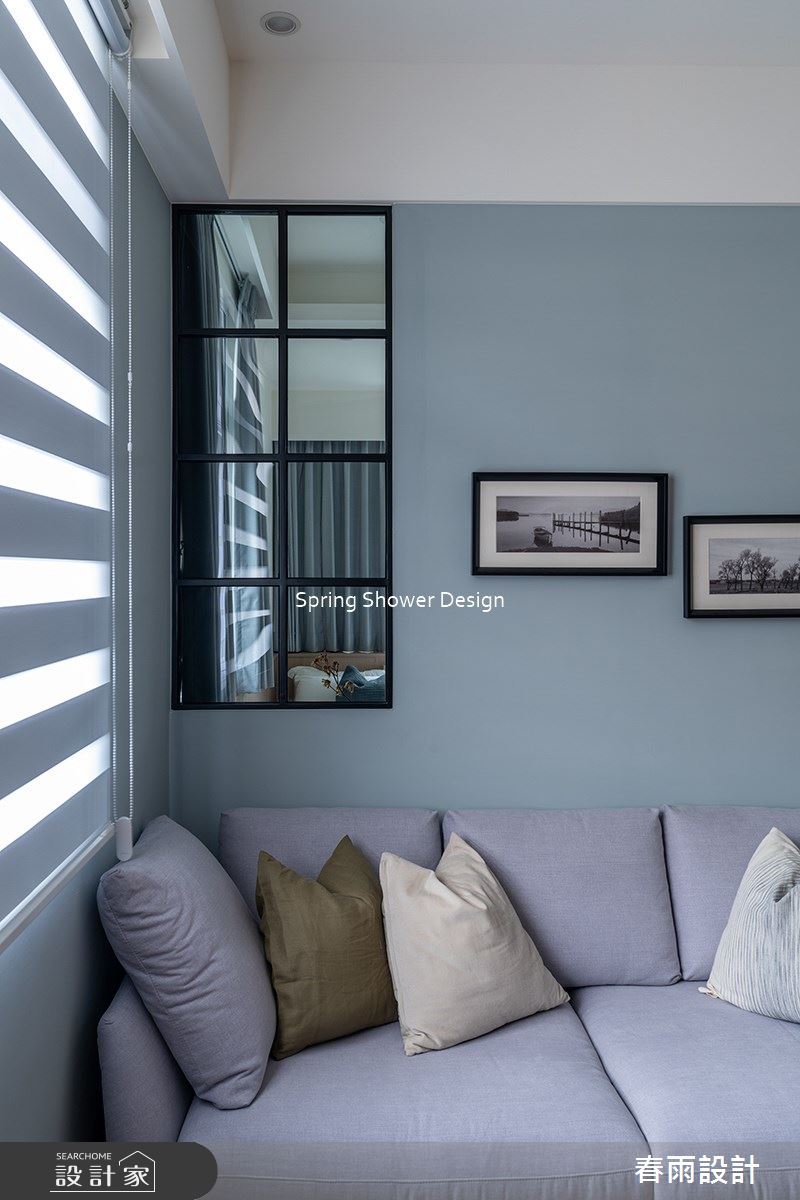 老屋(16~30年)＿現代風客廳案例圖片＿春雨設計＿春雨_185 縣府LV之11