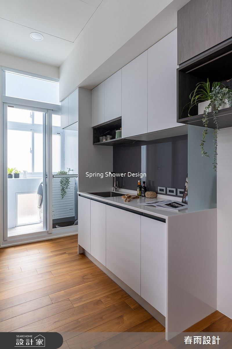 老屋(16~30年)＿現代風廚房案例圖片＿春雨設計＿春雨_185 縣府LV之14