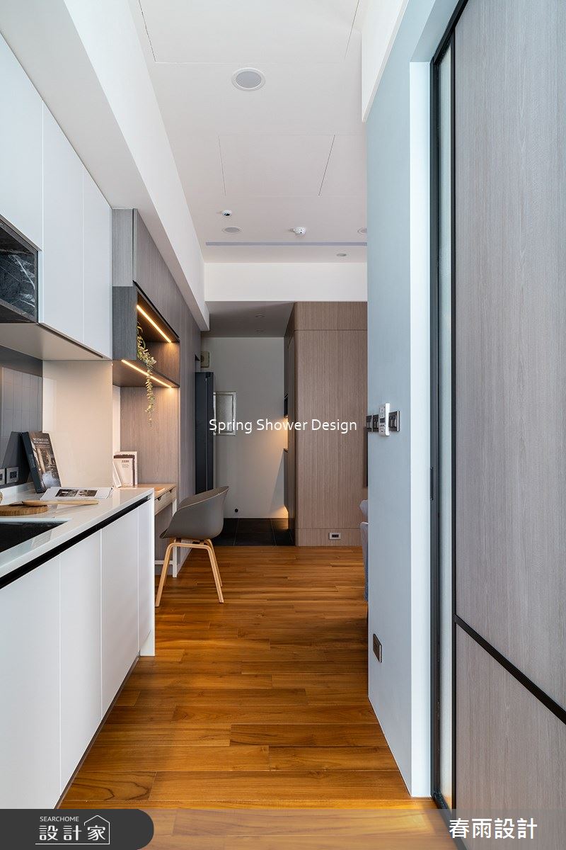 老屋(16~30年)＿現代風廚房案例圖片＿春雨設計＿春雨_185 縣府LV之17