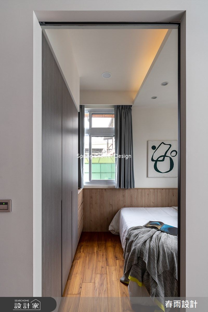 老屋(16~30年)＿現代風臥室案例圖片＿春雨設計＿春雨_185 縣府LV之20