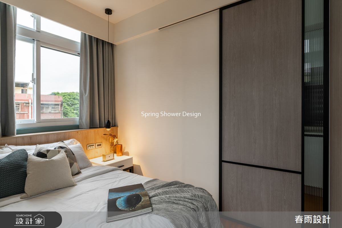 老屋(16~30年)＿現代風臥室案例圖片＿春雨設計＿春雨_185 縣府LV之22